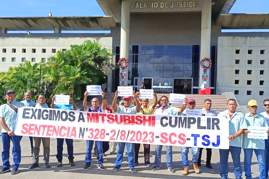 Este 29E Conmemoramos 14 años de resistencia obrera. Trabajadores de la Ensambladora MMC Automotriz persisten en su lucha laboral